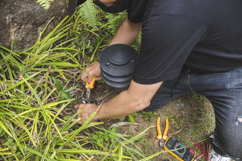 Installed Lighting Fixture